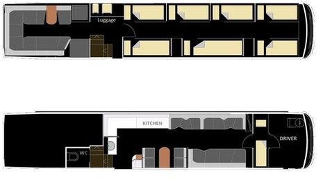 14 bunk layout